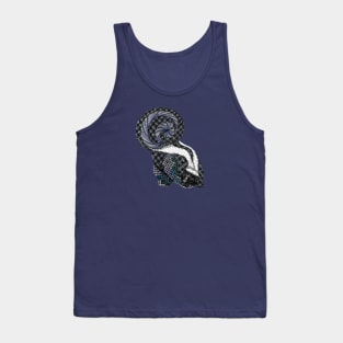 Skunk Totem Animal Tank Top